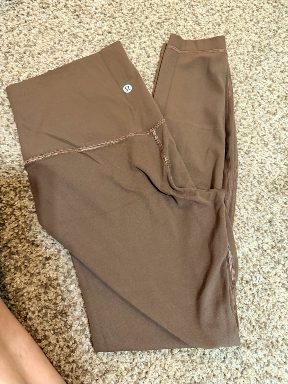 lululemon athletica Brown High-Rise Leggings